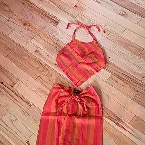 NWOT Bohemia style top and pant